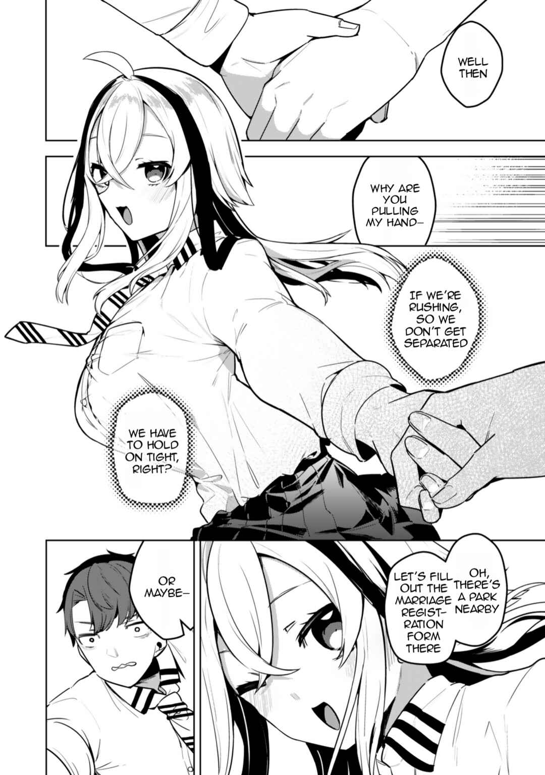 Page 11 Chapter 2 Hakiri-san wa Kimi Dake no Shinigami ni Naritai