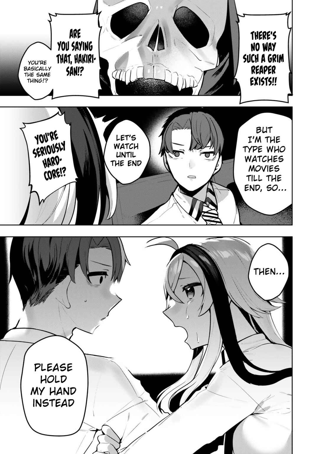 Page 14 Chapter 4 Hakiri-san wa Kimi Dake no Shinigami ni Naritai