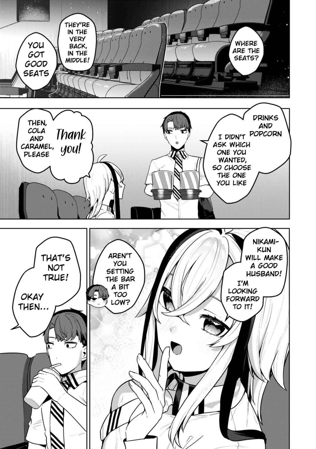 Page 6 Chapter 4 Hakiri-san wa Kimi Dake no Shinigami ni Naritai