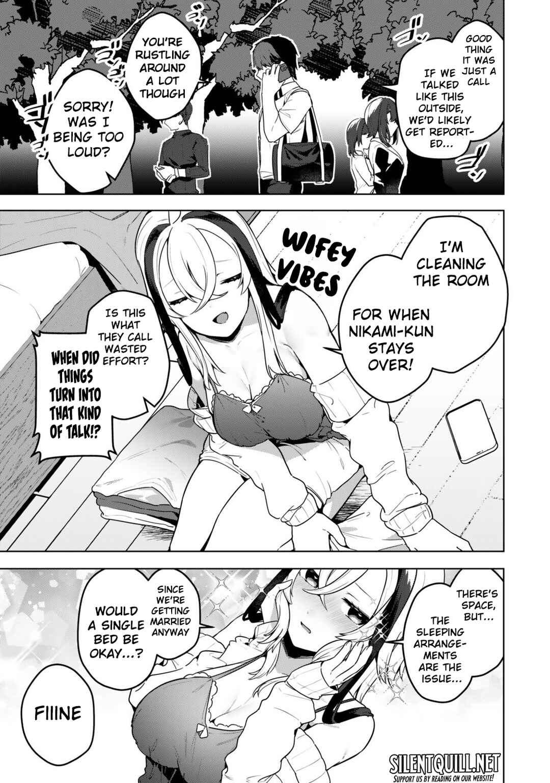 Page 10 Chapter 5 Hakiri-san wa Kimi Dake no Shinigami ni Naritai