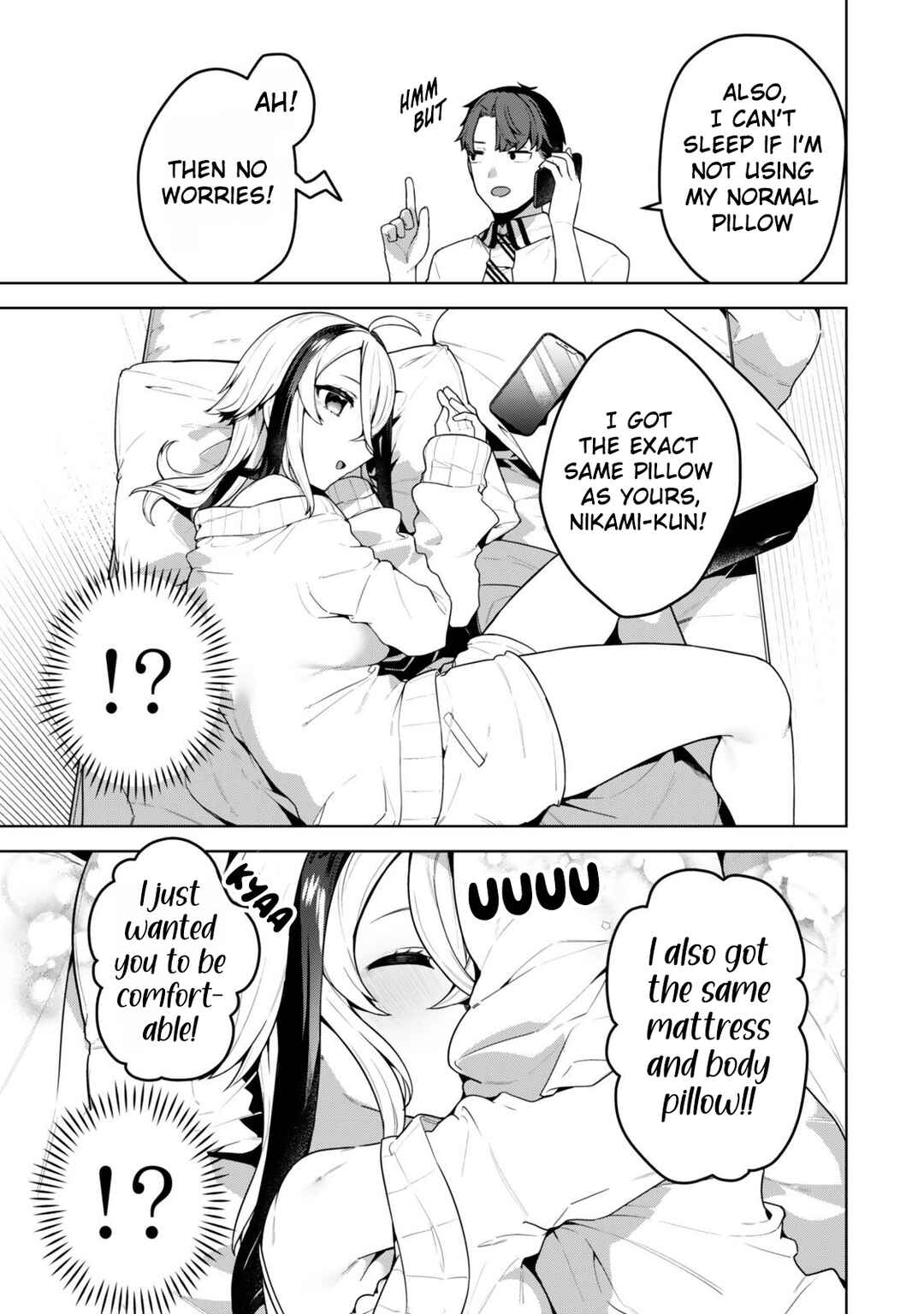 Page 12 Chapter 5 Hakiri-san wa Kimi Dake no Shinigami ni Naritai
