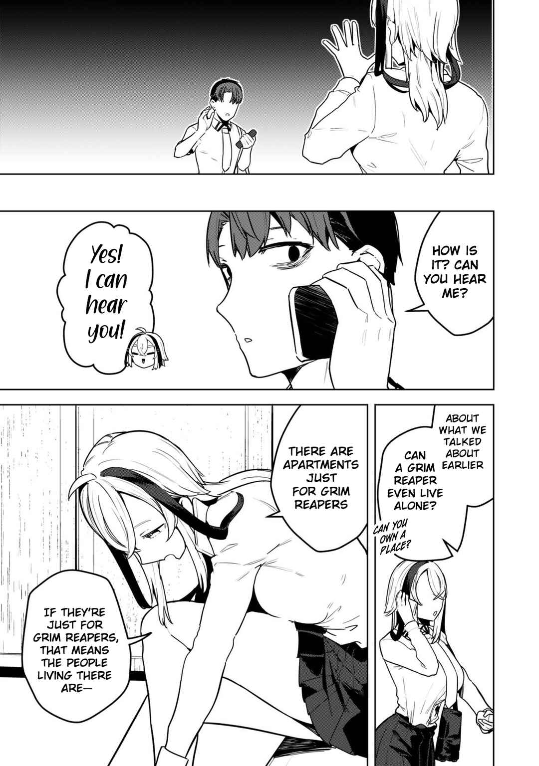Page 6 Chapter 5 Hakiri-san wa Kimi Dake no Shinigami ni Naritai