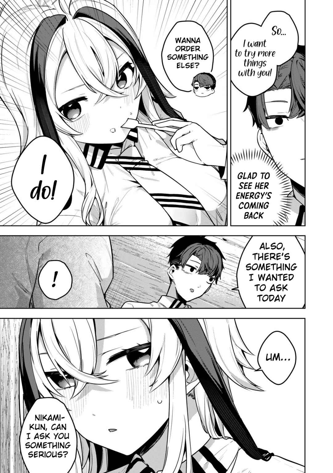 Page 12 Chapter 7 Hakiri-san wa Kimi Dake no Shinigami ni Naritai