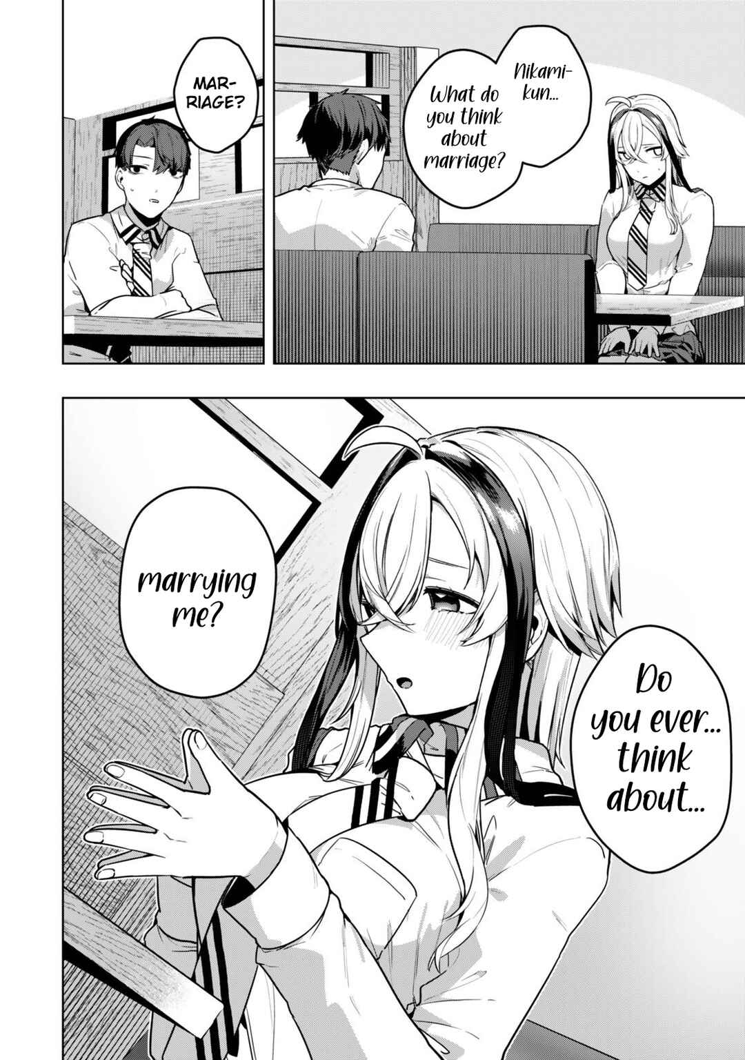 Page 13 Chapter 7 Hakiri-san wa Kimi Dake no Shinigami ni Naritai