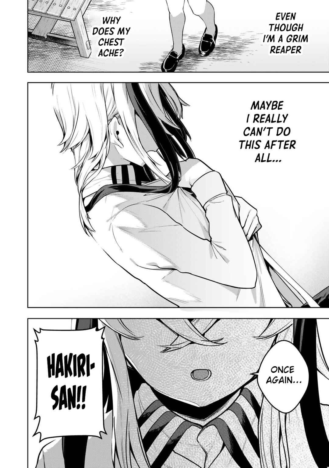 Page 18 Chapter 7 Hakiri-san wa Kimi Dake no Shinigami ni Naritai