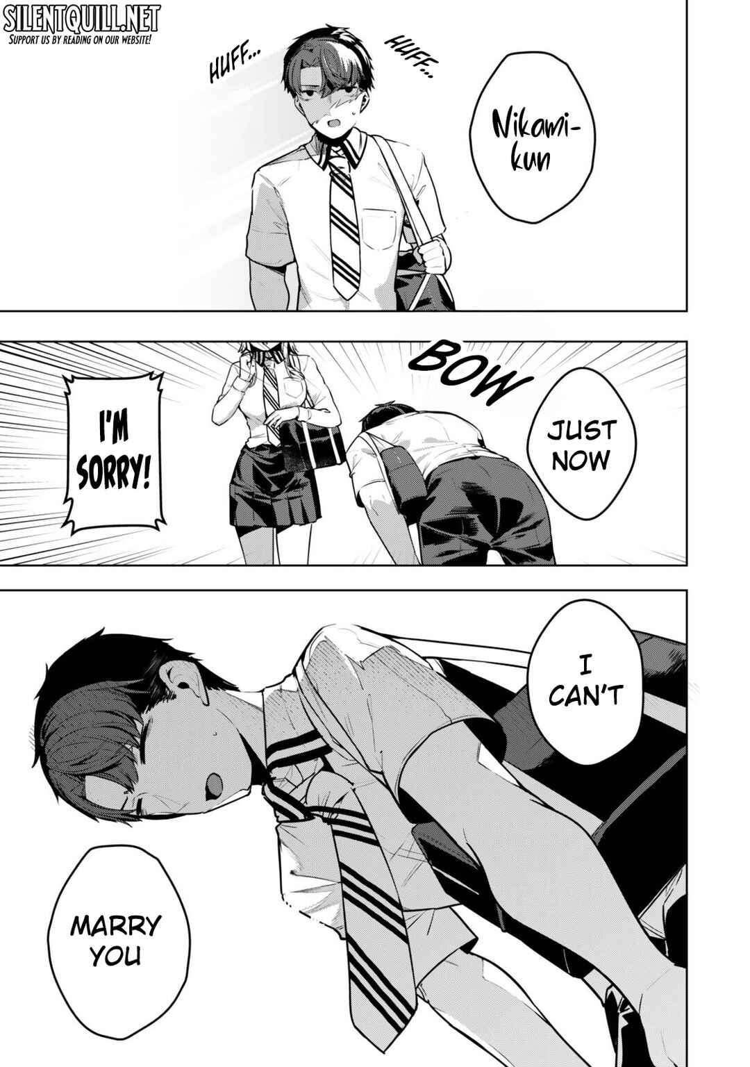 Page 19 Chapter 7 Hakiri-san wa Kimi Dake no Shinigami ni Naritai