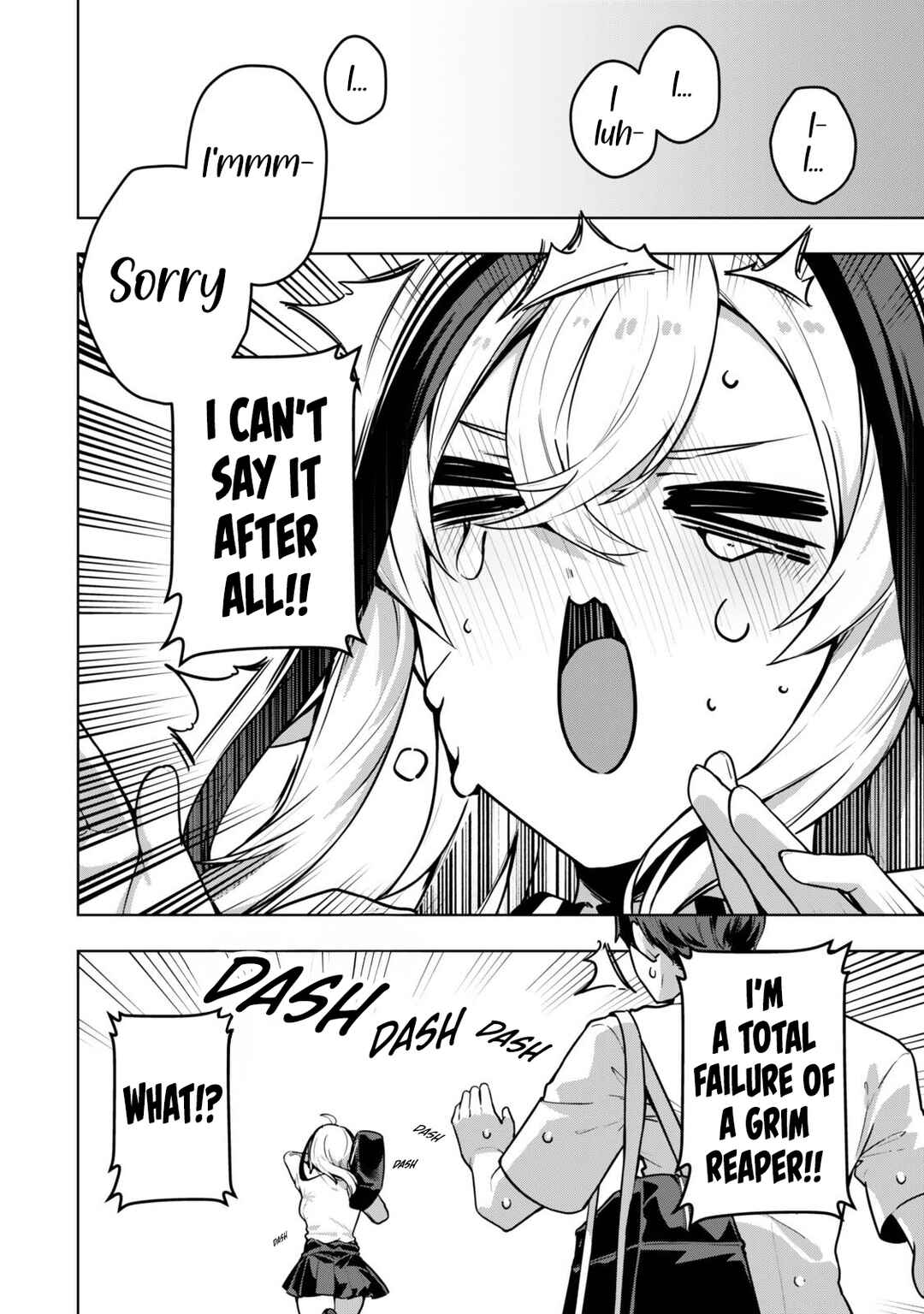 Page 22 Chapter 7 Hakiri-san wa Kimi Dake no Shinigami ni Naritai