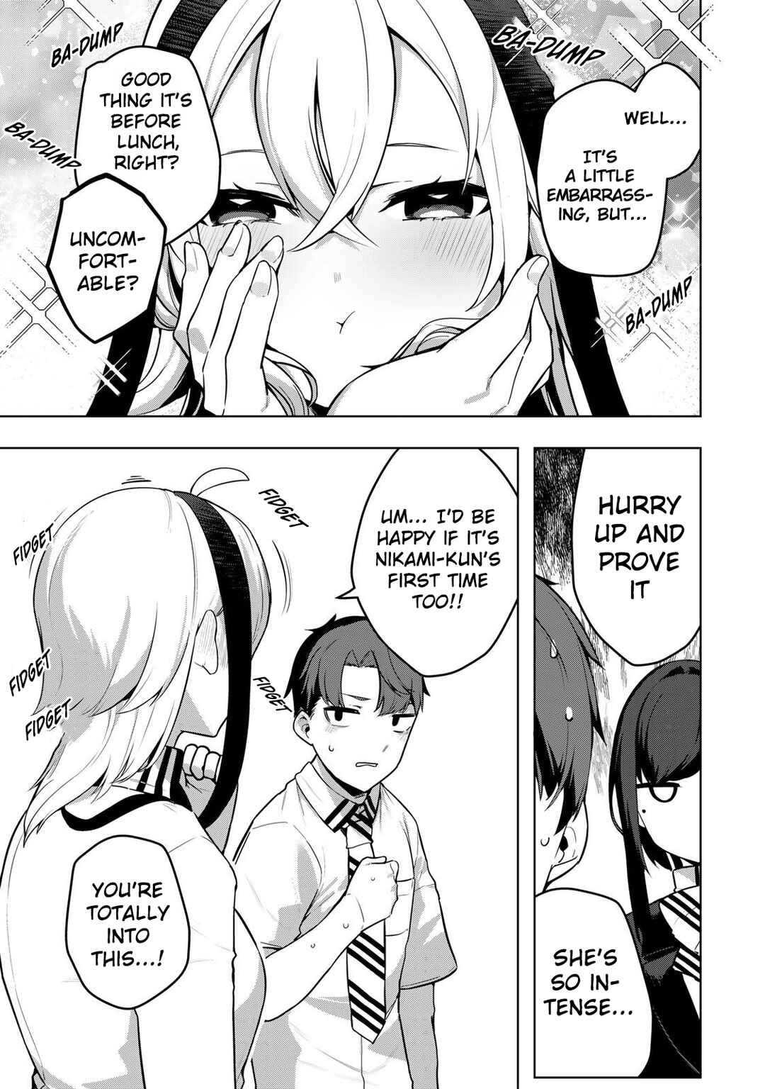 Page 12 Chapter 3 Hakiri-san wa Kimi Dake no Shinigami ni Naritai