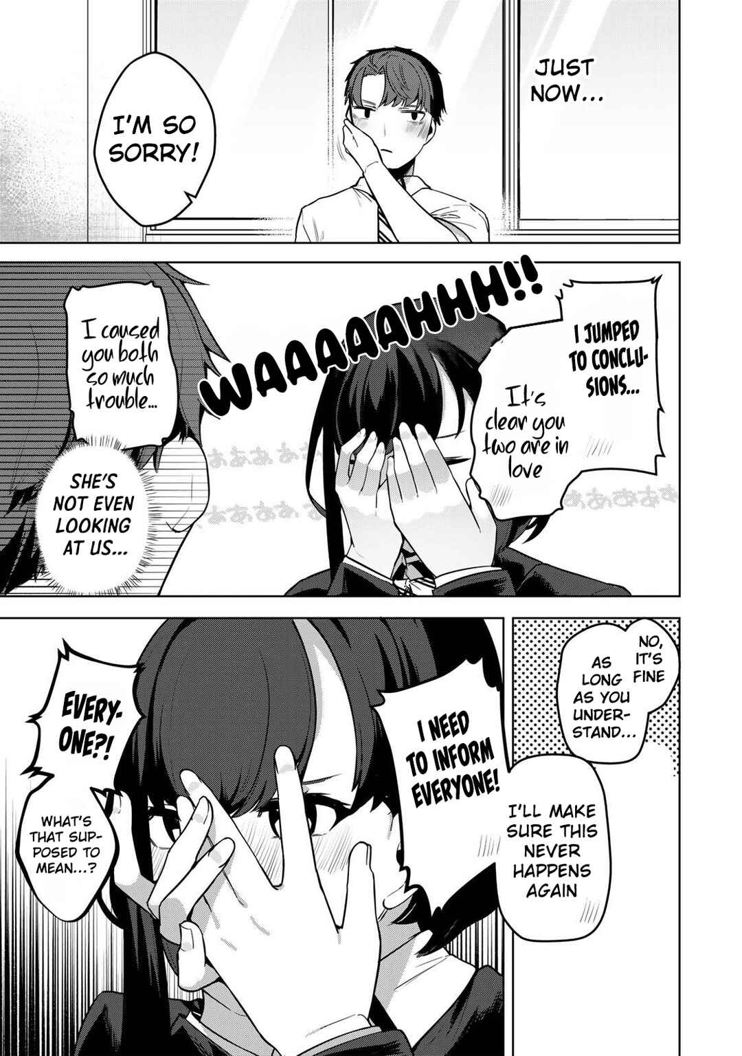 Page 18 Chapter 3 Hakiri-san wa Kimi Dake no Shinigami ni Naritai