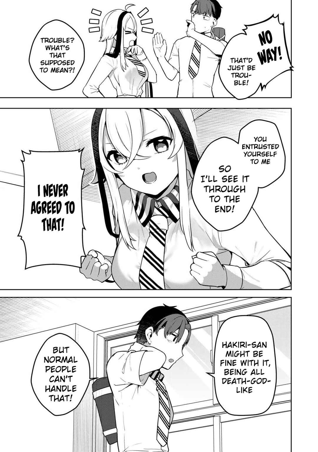Page 24 Chapter 3 Hakiri-san wa Kimi Dake no Shinigami ni Naritai