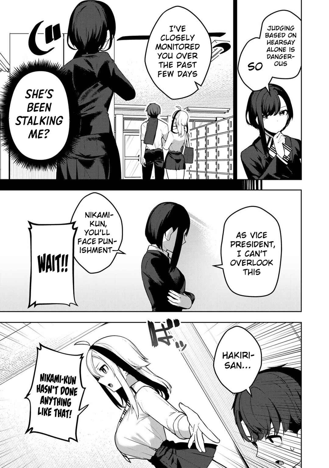 Page 8 Chapter 3 Hakiri-san wa Kimi Dake no Shinigami ni Naritai