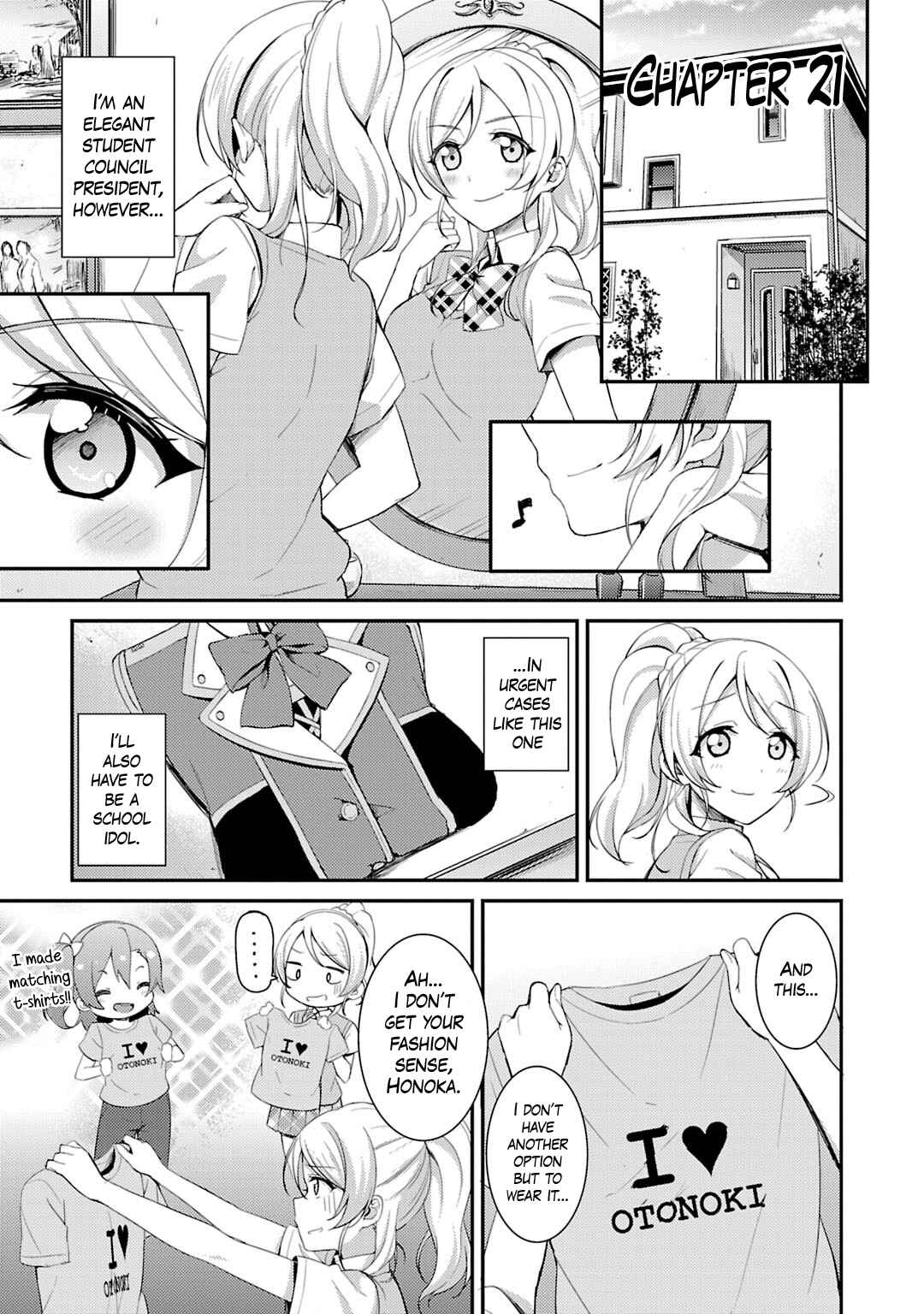 Page 1 Chapter 21 Love Live! - School Idol Project