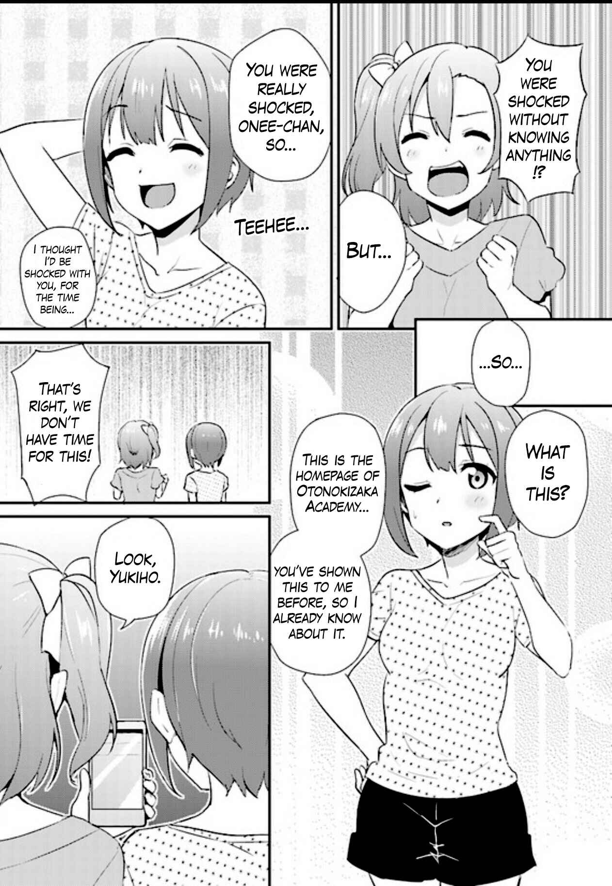 Page 3 Chapter 40 Love Live! - School Idol Project