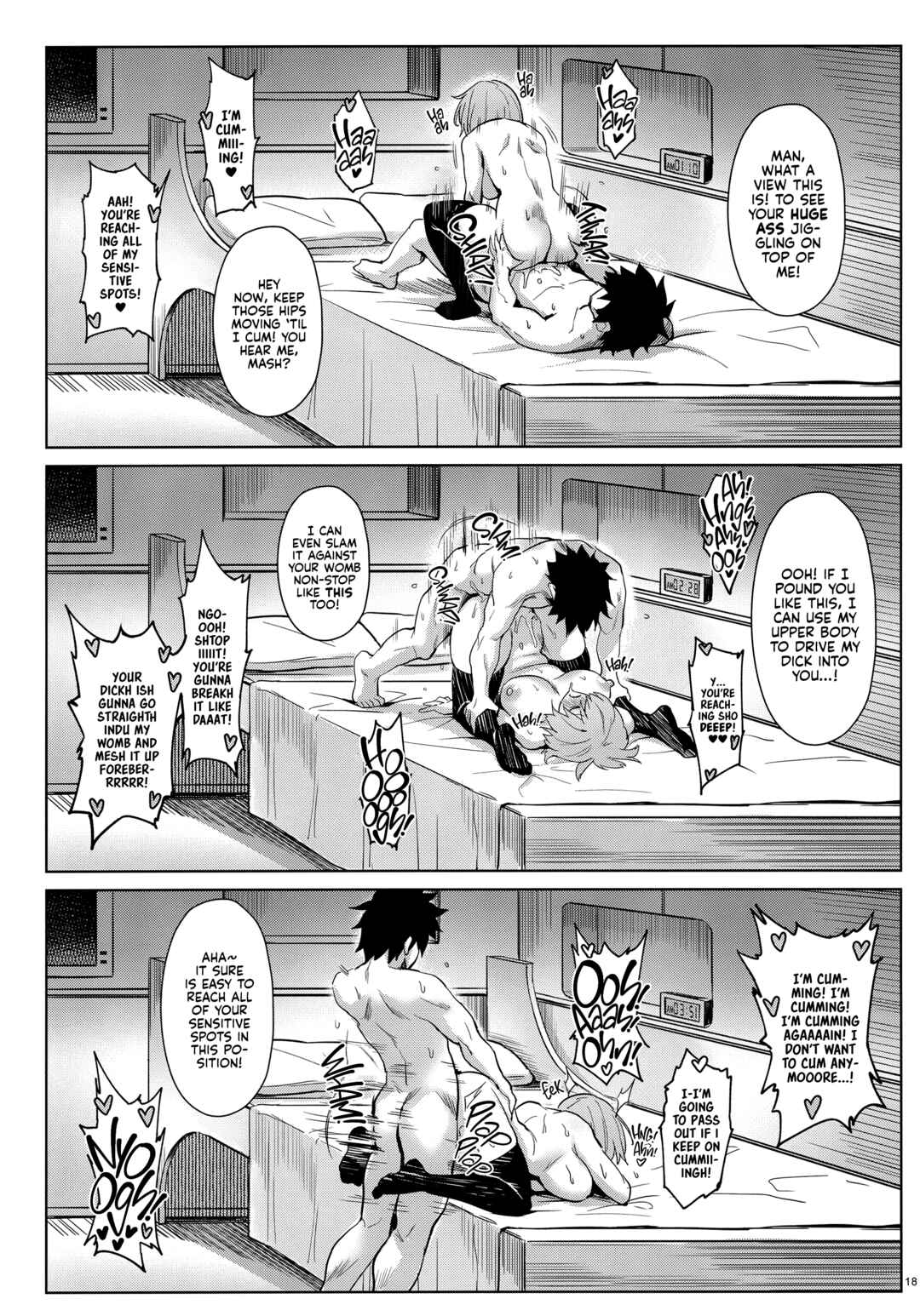 Page 16 Chapter Unknown_ca7b Fate/Grand Order - Mash no Himitsu Tokkun (Doujinshi)