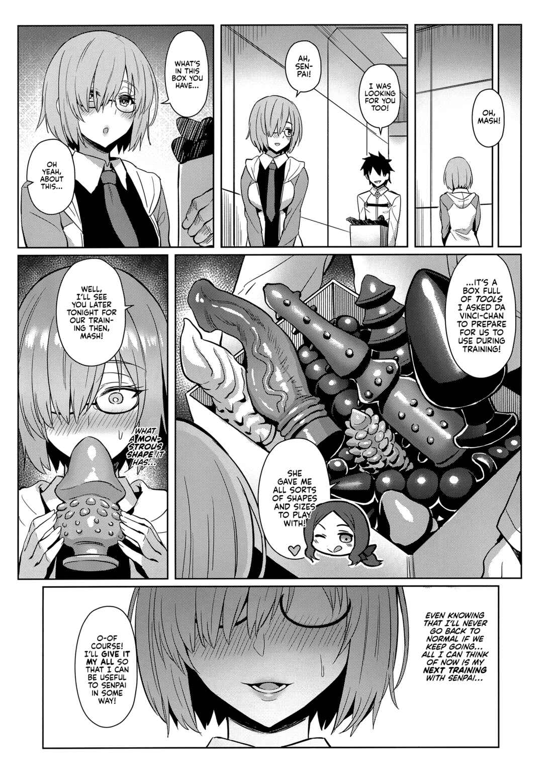 Page 19 Chapter Unknown_ca7b Fate/Grand Order - Mash no Himitsu Tokkun (Doujinshi)