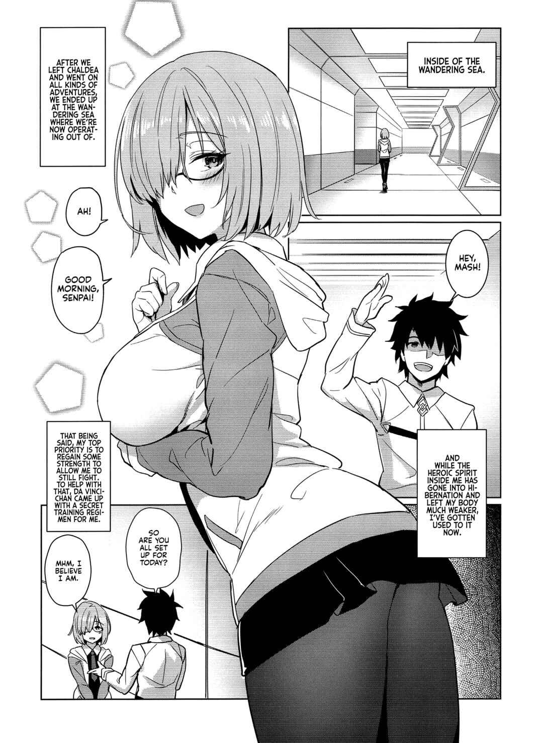 Page 3 Chapter Unknown_ca7b Fate/Grand Order - Mash no Himitsu Tokkun (Doujinshi)