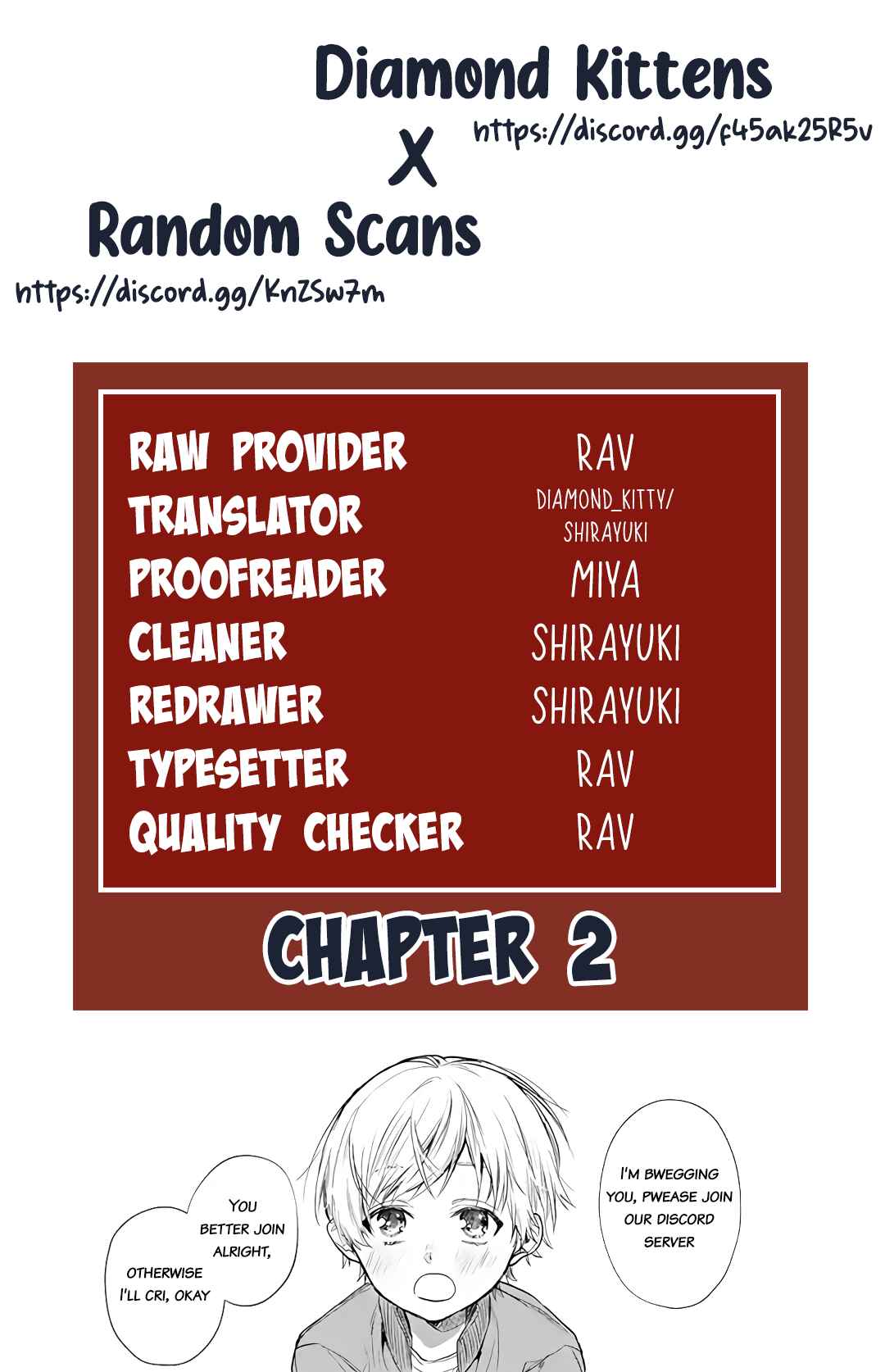 Page 1 Chapter 2.1 Tokiiro Kazoku