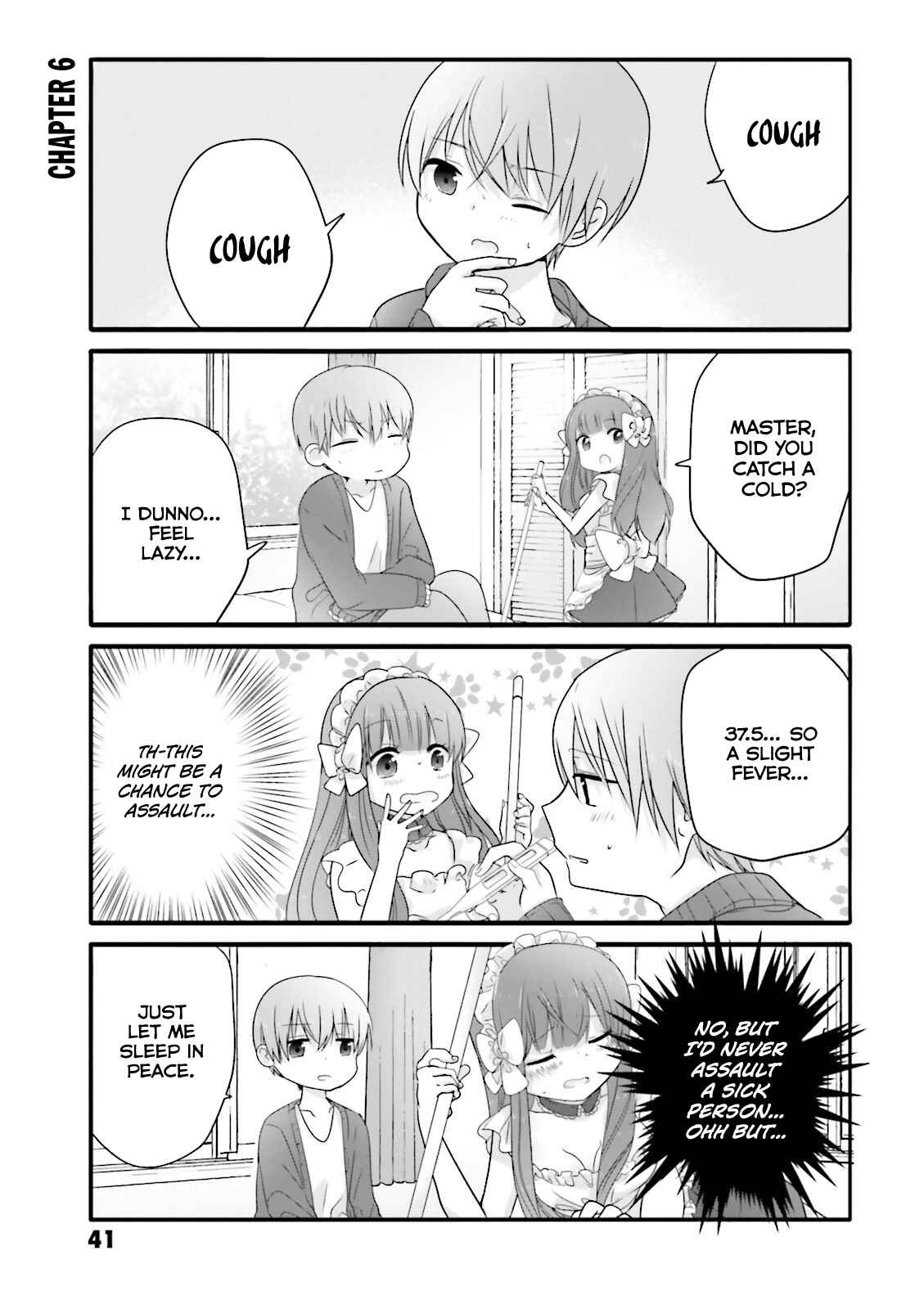 Page 1 Chapter 6 Uchi no Hentai Maid ni Osowareteru