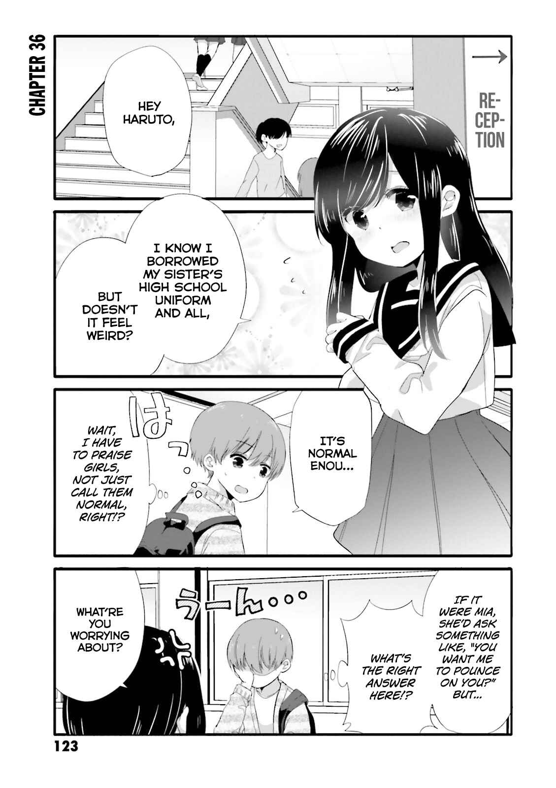 Page 1 Chapter 36 Uchi no Hentai Maid ni Osowareteru