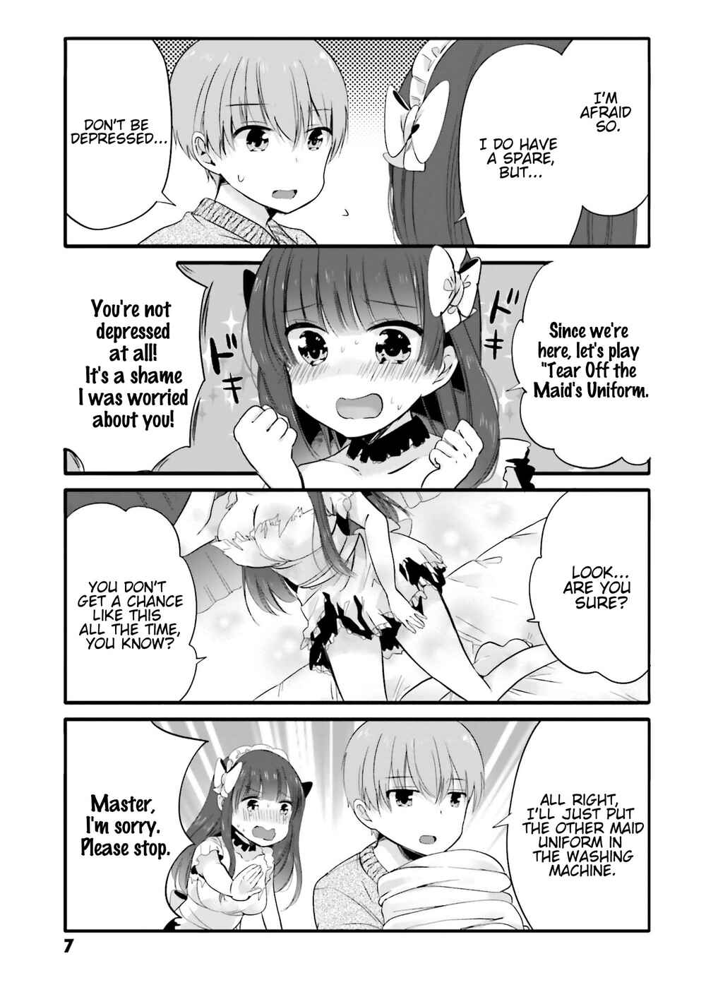 Page 10 Chapter 57 Uchi no Hentai Maid ni Osowareteru