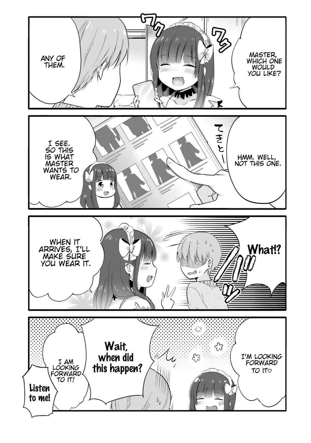 Page 12 Chapter 57 Uchi no Hentai Maid ni Osowareteru