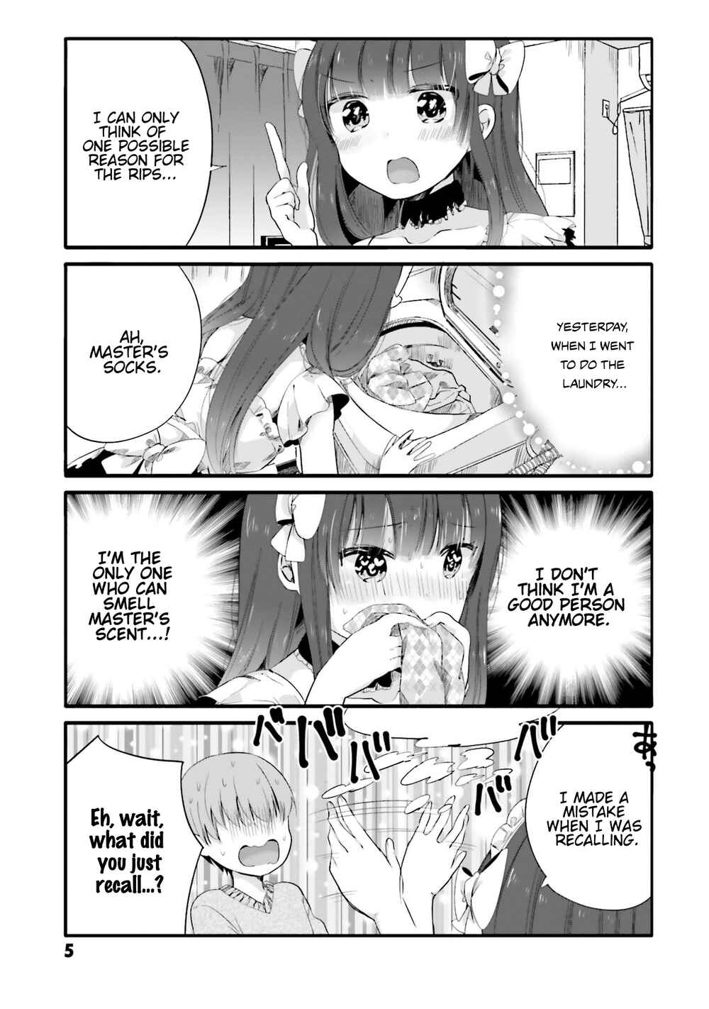 Page 8 Chapter 57 Uchi no Hentai Maid ni Osowareteru