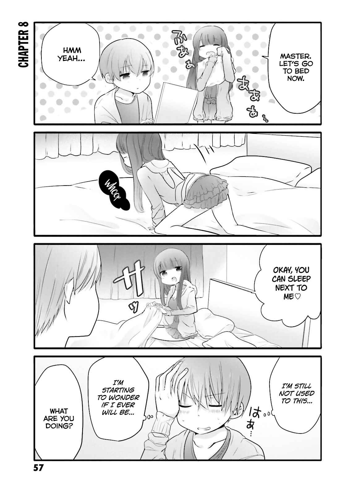 Page 1 Chapter 8 Uchi no Hentai Maid ni Osowareteru