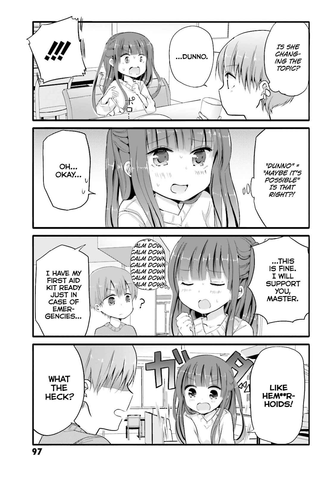Page 7 Chapter 32 Uchi no Hentai Maid ni Osowareteru