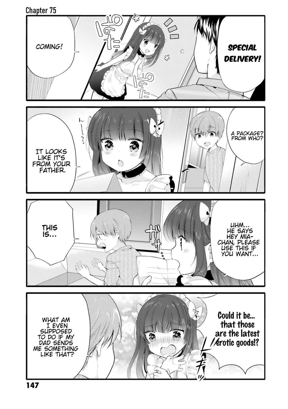 Page 2 Chapter 75 Uchi no Hentai Maid ni Osowareteru