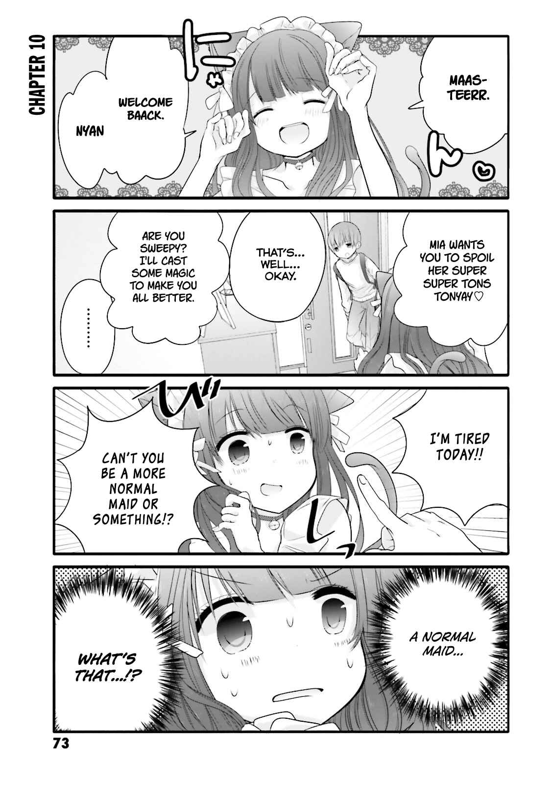 Page 1 Chapter 10 Uchi no Hentai Maid ni Osowareteru