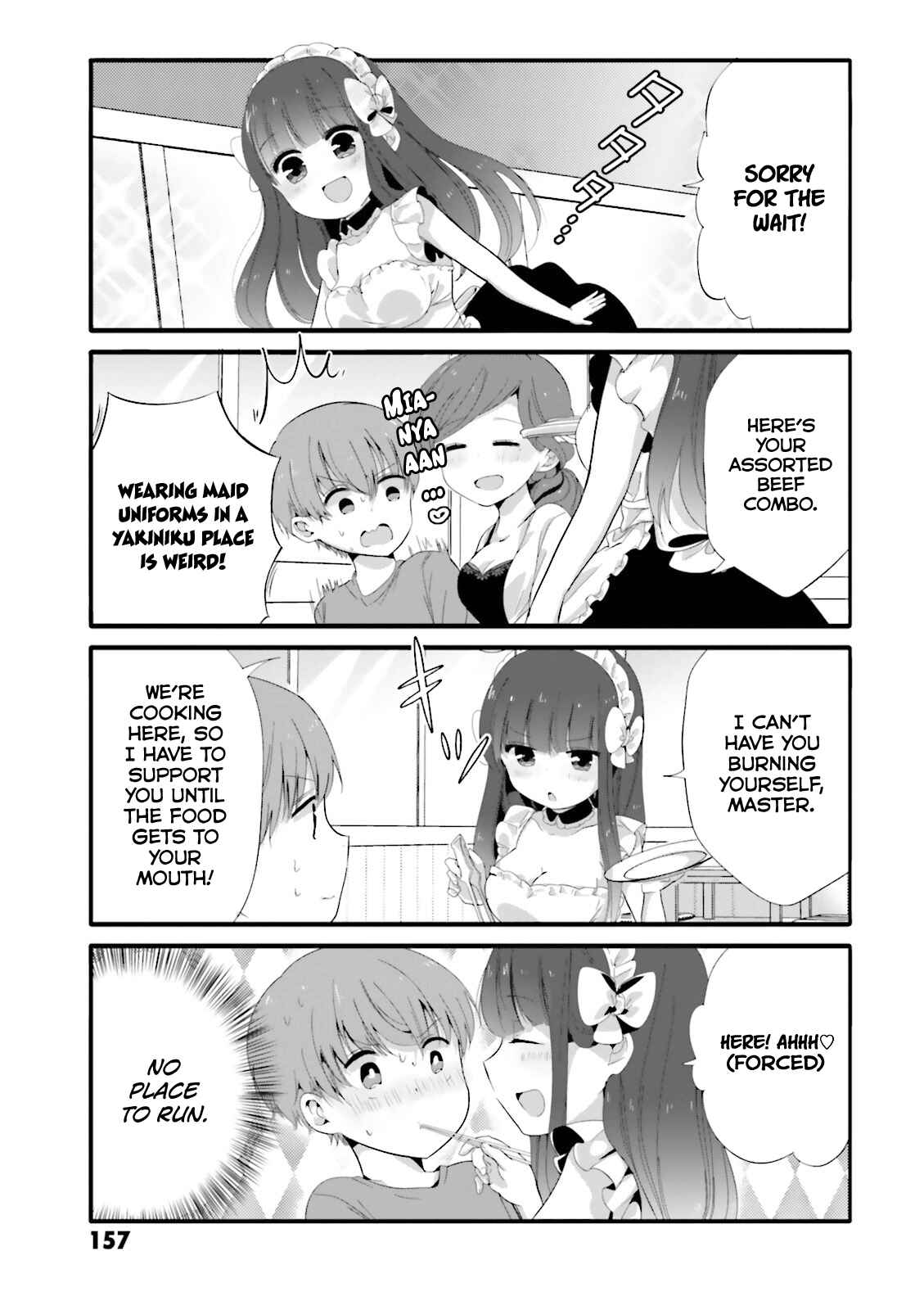 Page 3 Chapter 40 Uchi no Hentai Maid ni Osowareteru