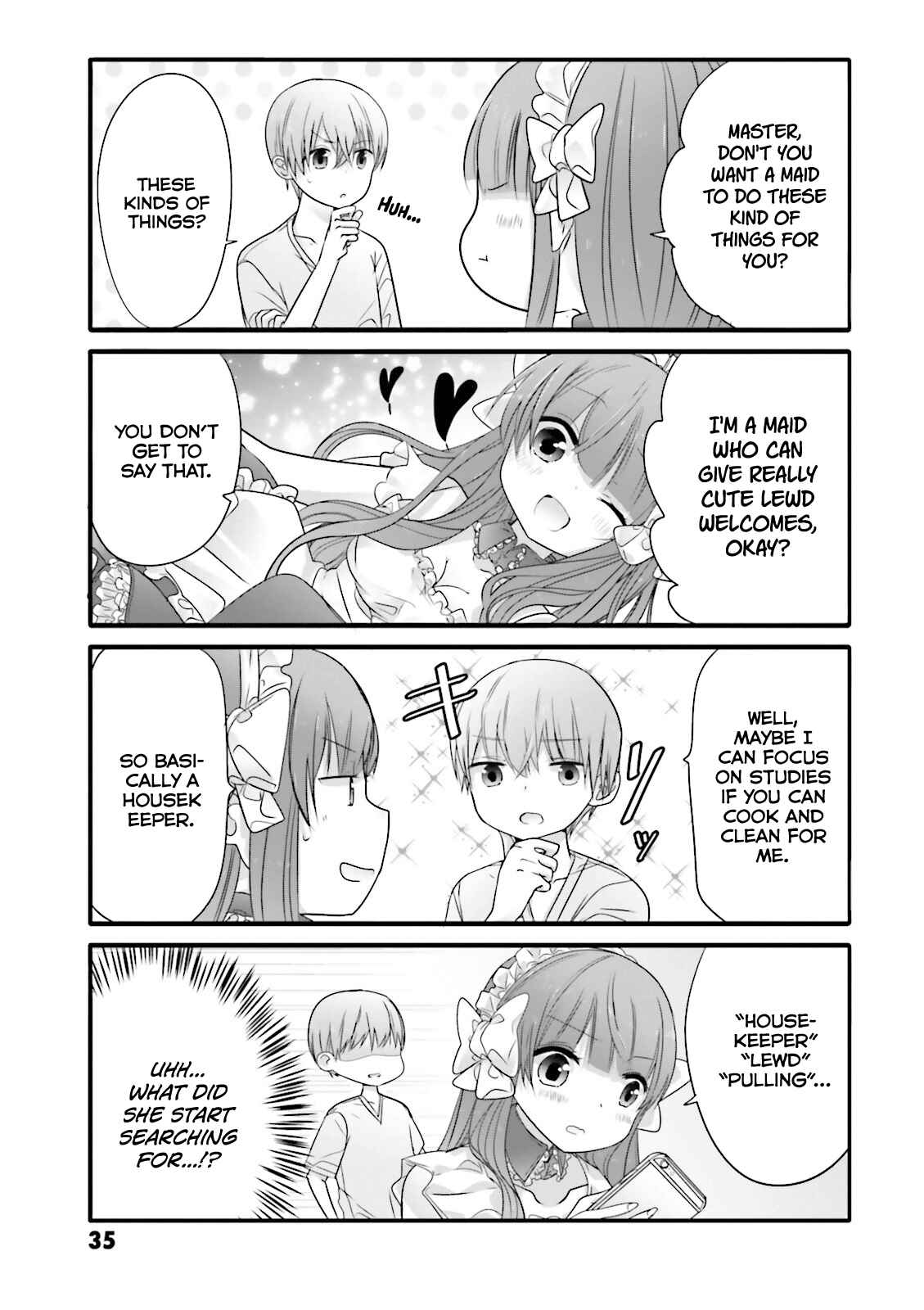 Page 3 Chapter 5 Uchi no Hentai Maid ni Osowareteru