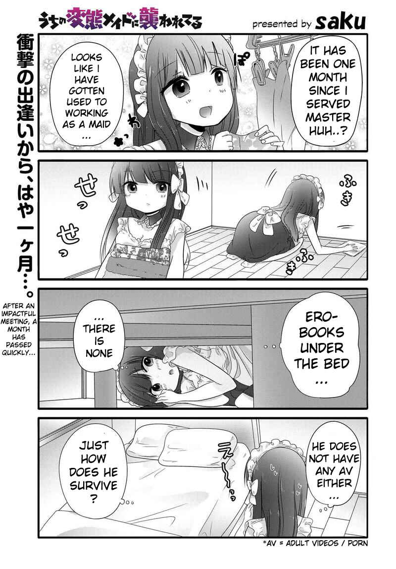 Page 1 Chapter 2 Uchi no Hentai Maid ni Osowareteru