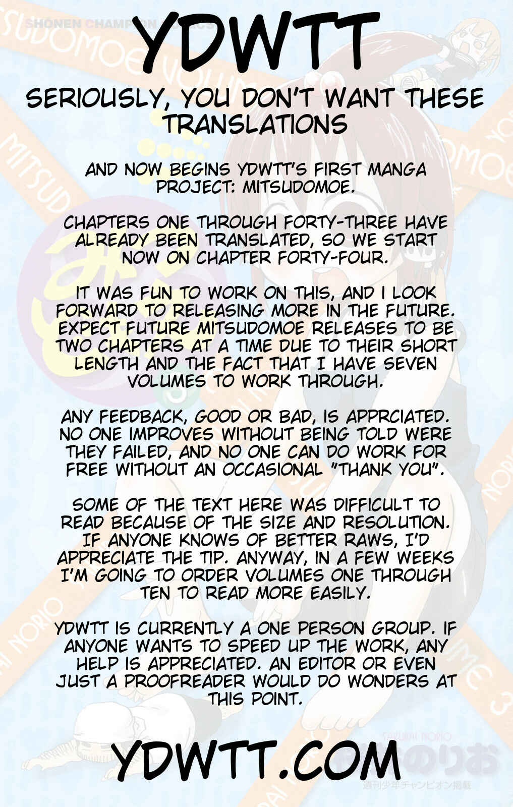 Page 9 Chapter 44 Mitsudomoe