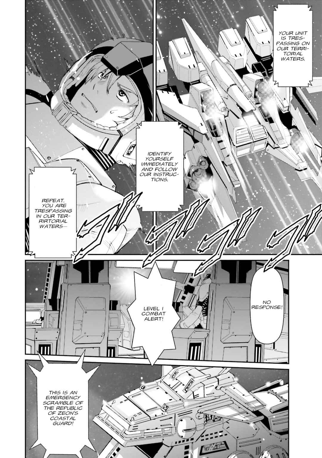 Page 9 Chapter 3 Mobile Suit Gundam UC episode EX2 - Return of the Lion