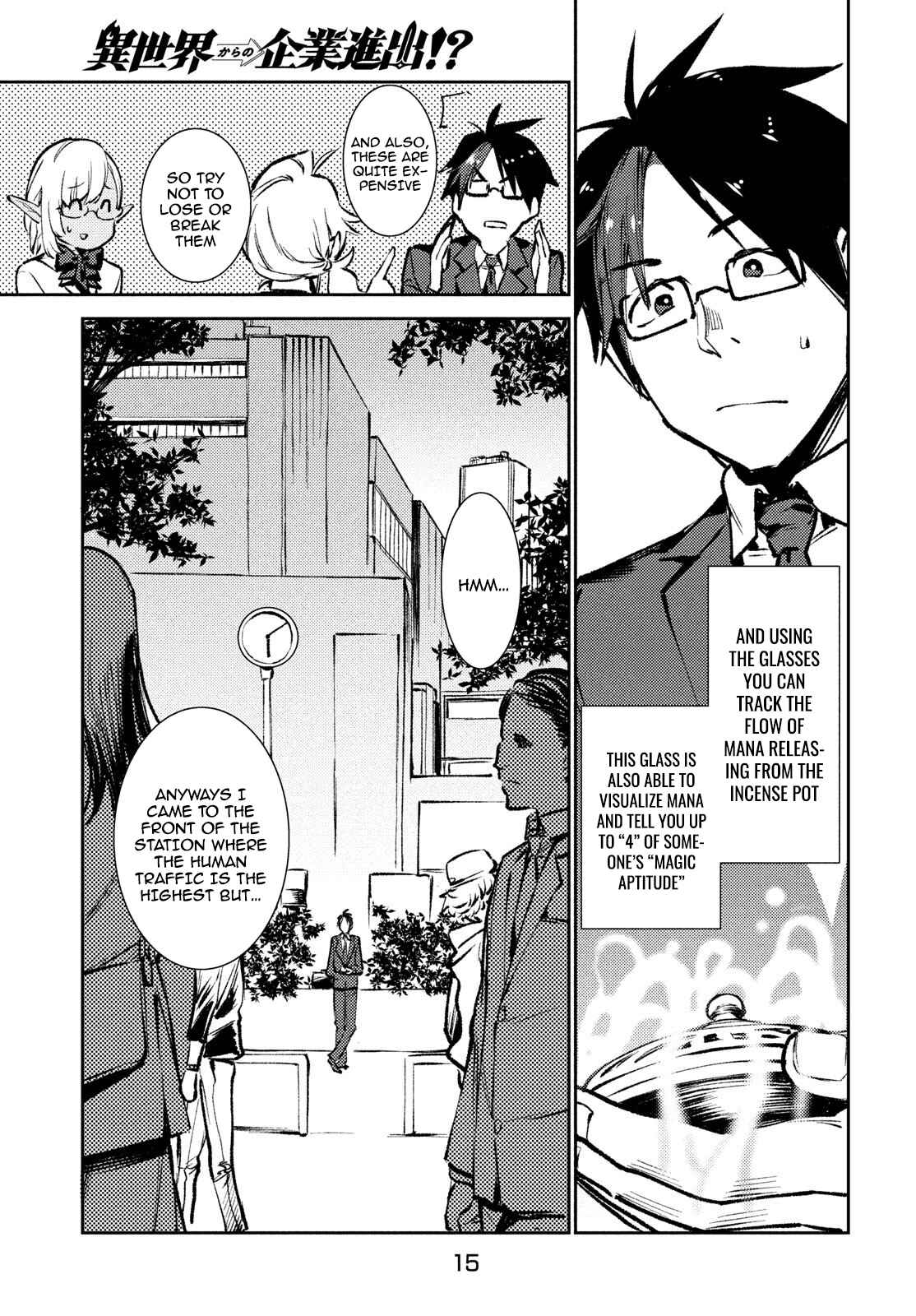 Page 13 Chapter 8 Isekai kara no Kigyou Shinshutsu?!