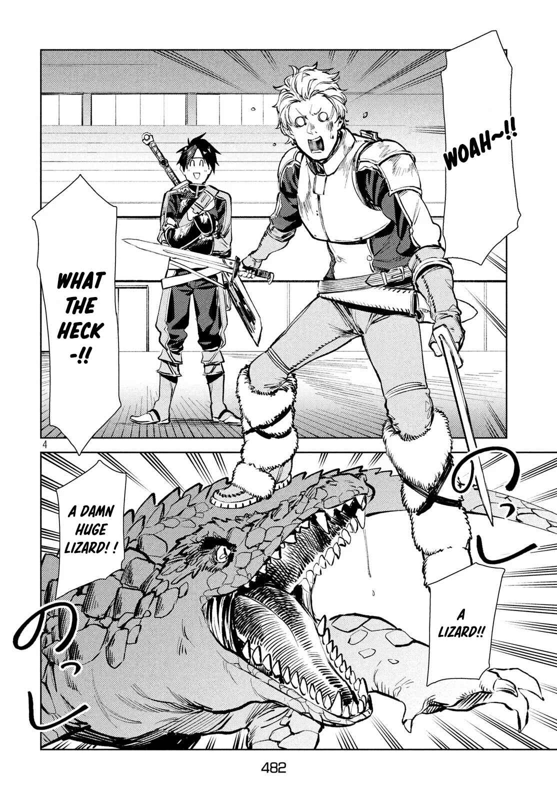 Page 4 Chapter 9.1 Isekai kara no Kigyou Shinshutsu?!