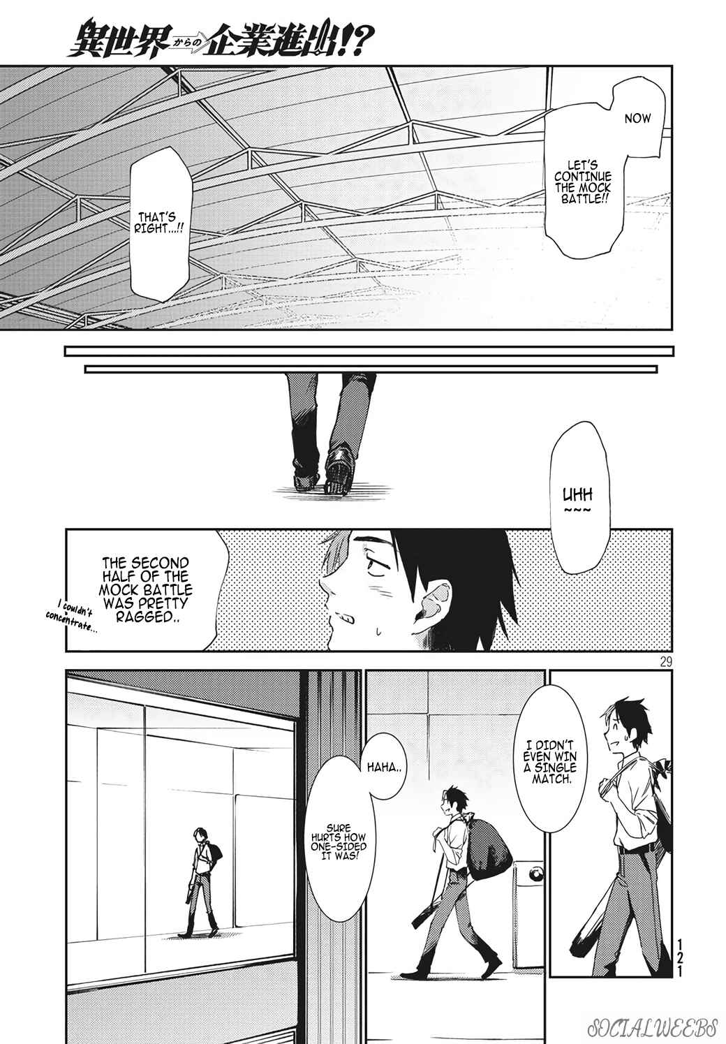Page 10 Chapter 2.2 Isekai kara no Kigyou Shinshutsu?!