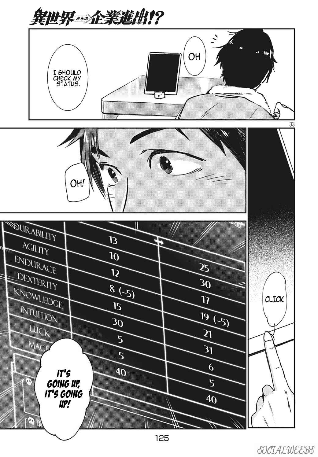 Page 14 Chapter 2.2 Isekai kara no Kigyou Shinshutsu?!
