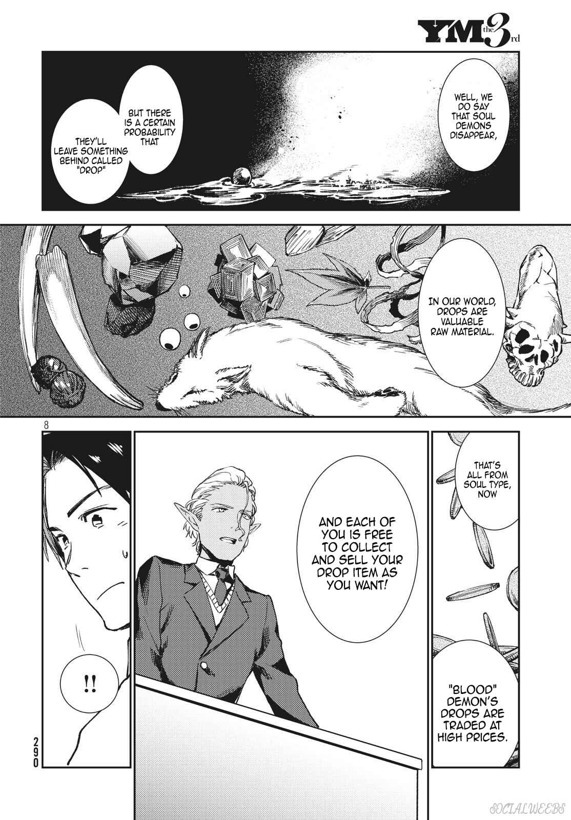 Page 9 Chapter 3.1 Isekai kara no Kigyou Shinshutsu?!