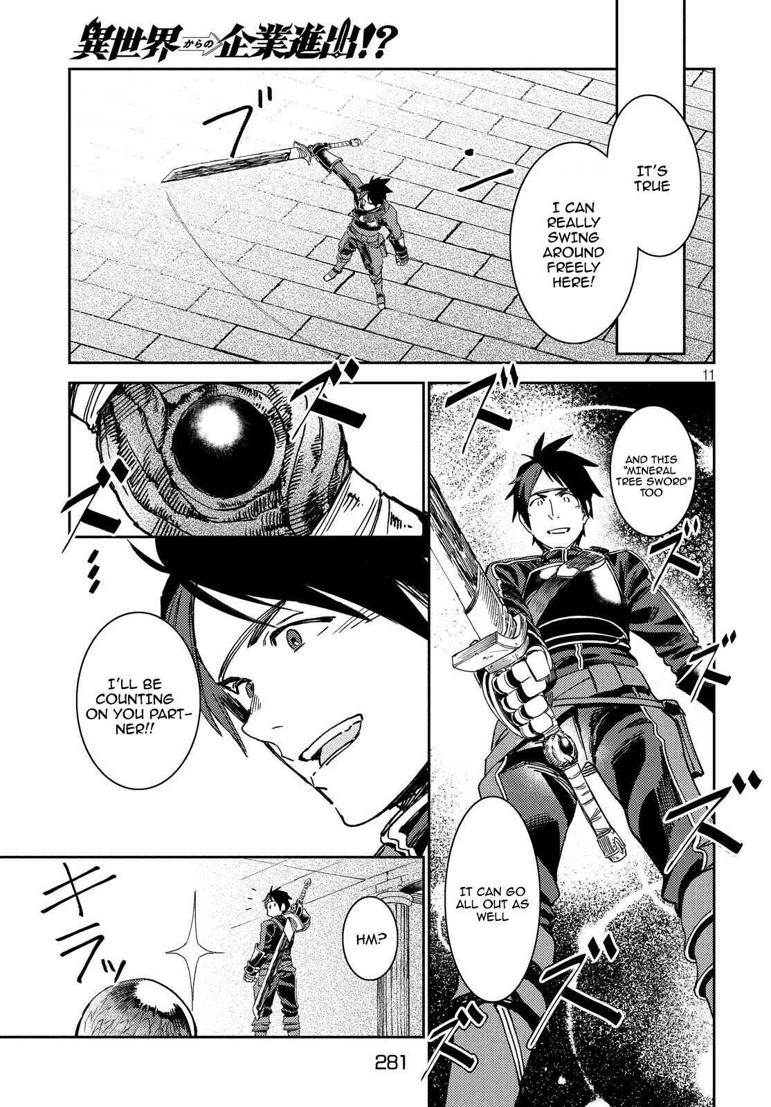 Page 13 Chapter 7 Isekai kara no Kigyou Shinshutsu?!