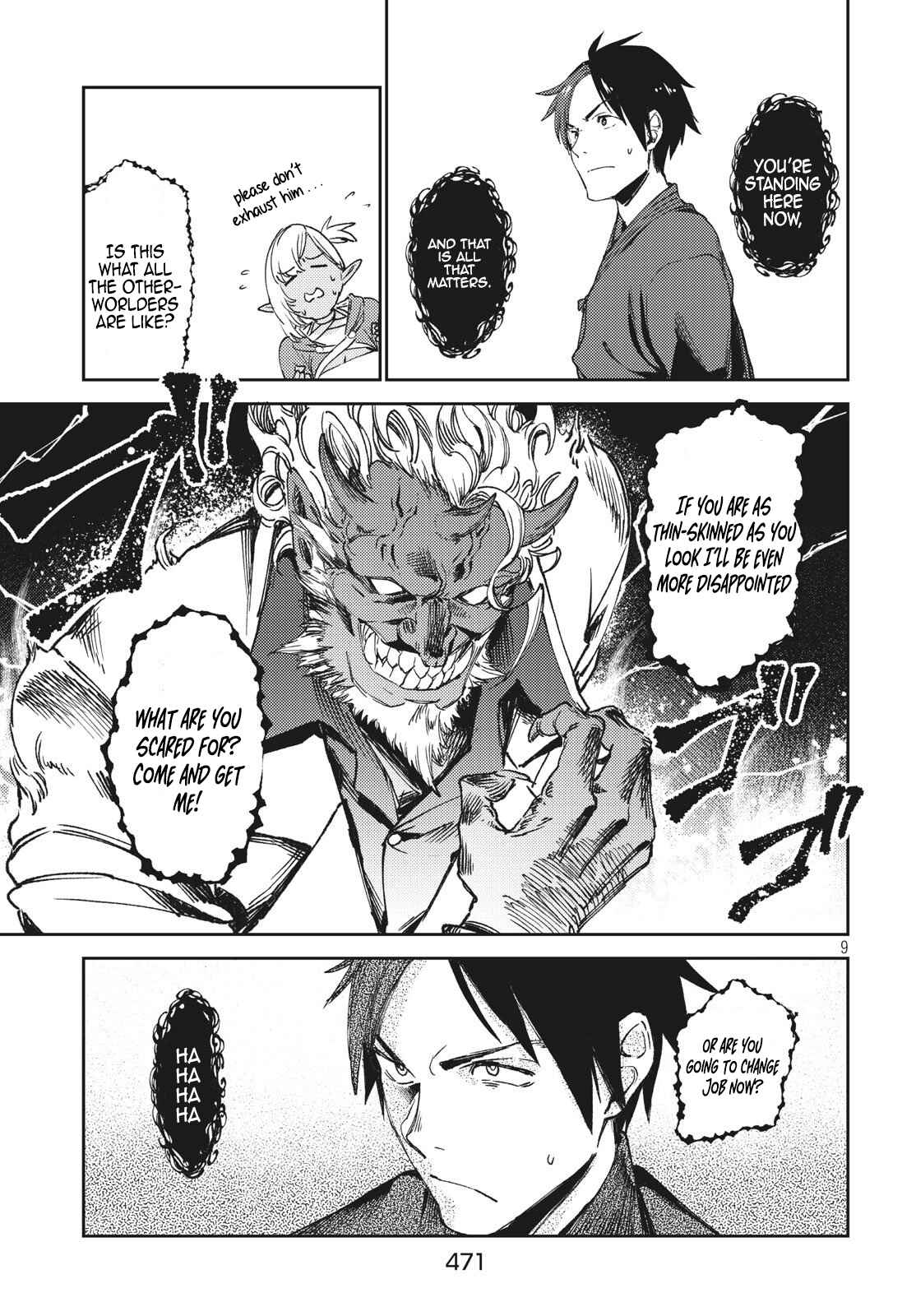 Page 10 Chapter 4.1 Isekai kara no Kigyou Shinshutsu?!