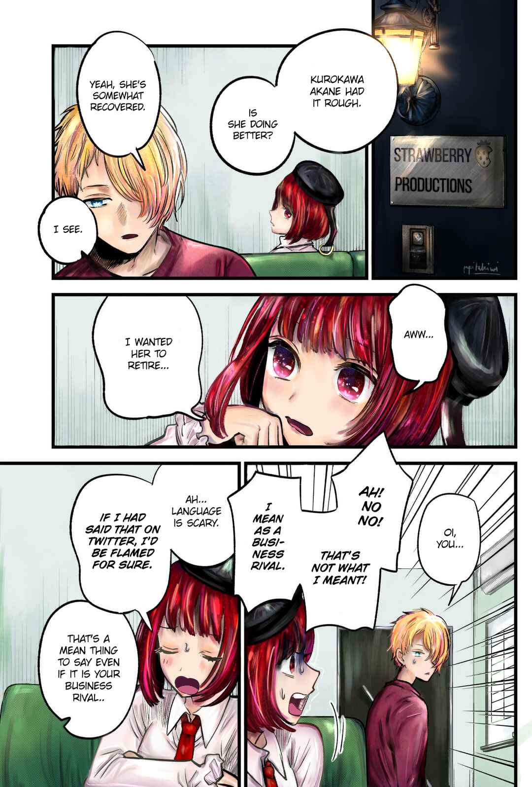 Page 14 Chapter 28 【Oshi no Ko】(Fan Colored)