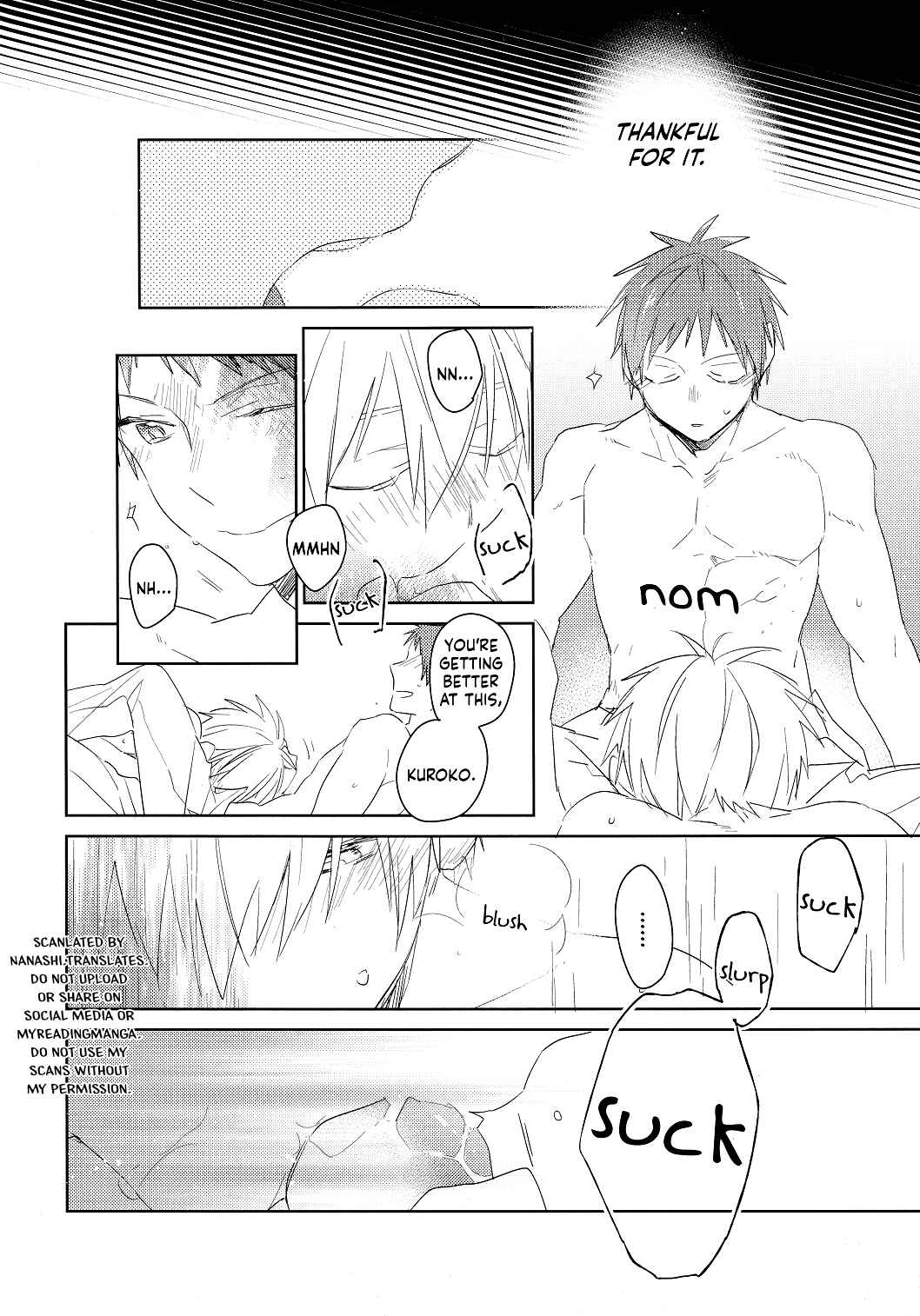 Page 16 Chapter Unknown_9206 Kuroko no Basket - Itadakimasu. & Gochisousama. (Doujinshi)