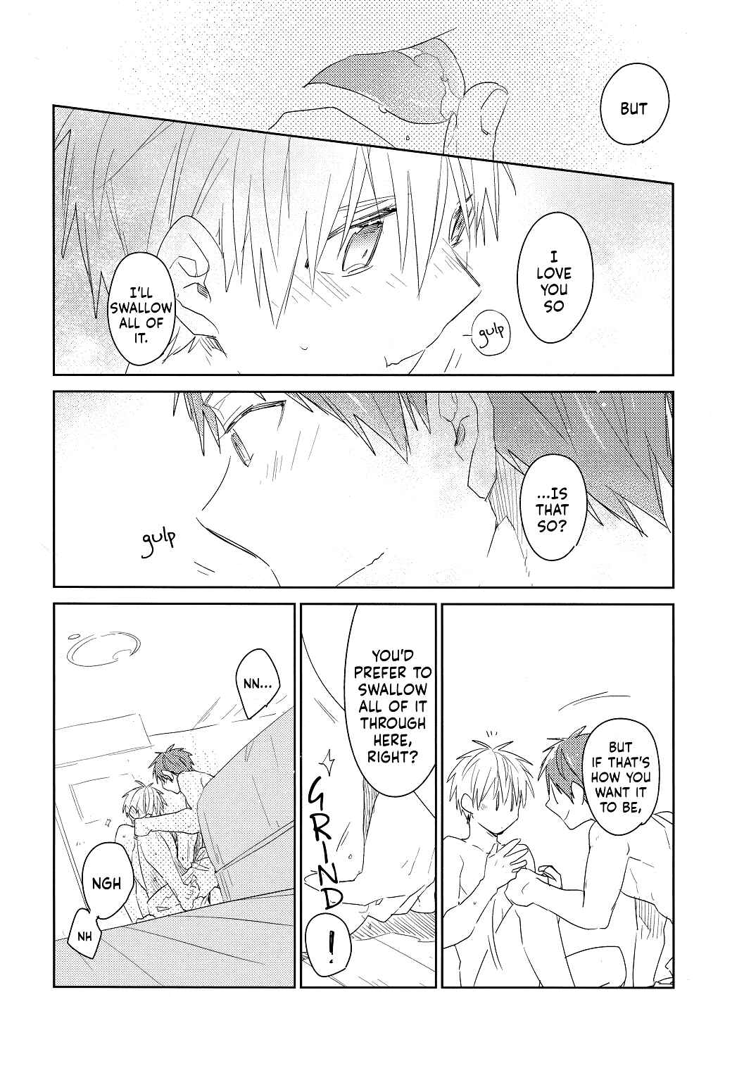 Page 18 Chapter Unknown_9206 Kuroko no Basket - Itadakimasu. & Gochisousama. (Doujinshi)