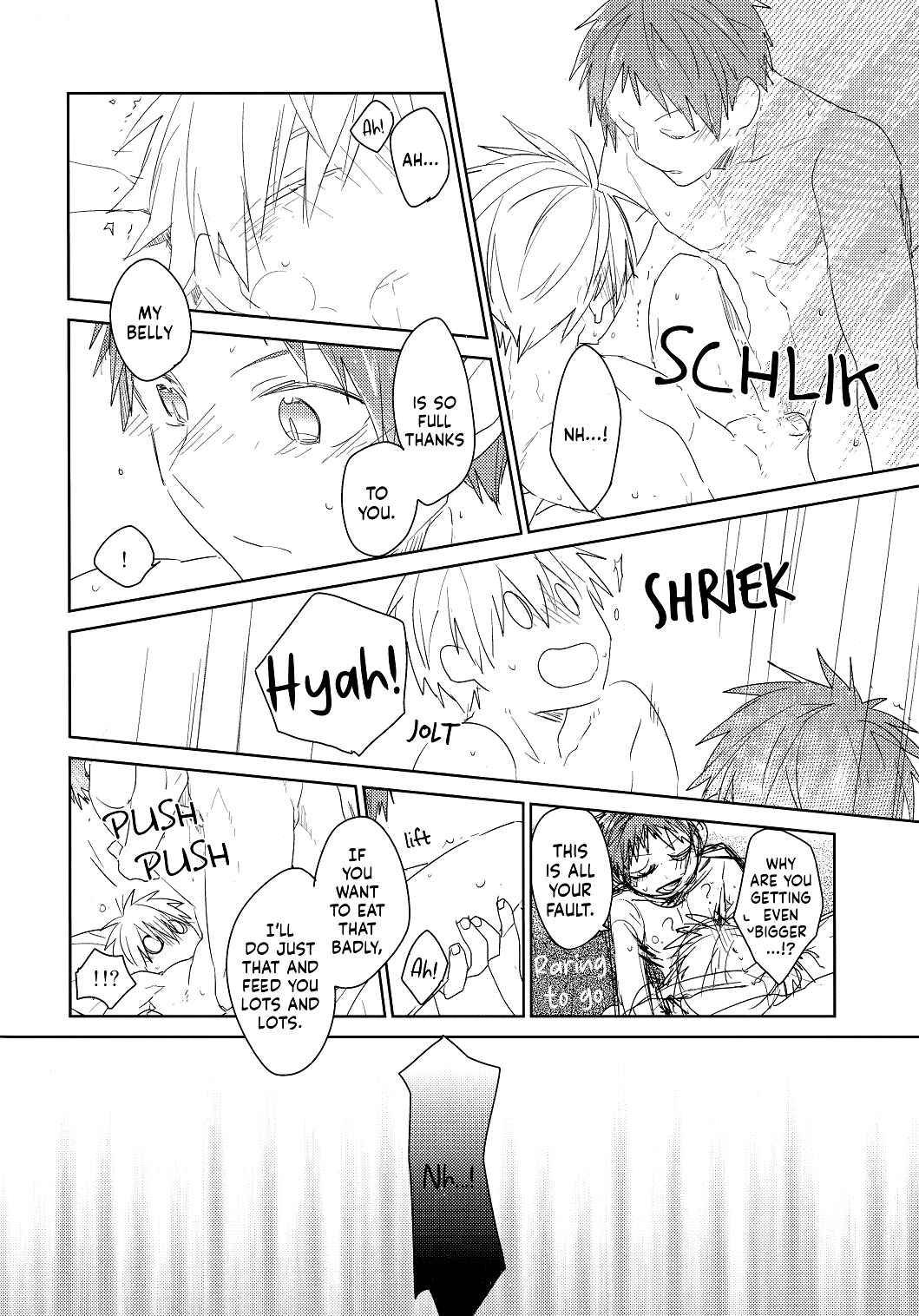 Page 20 Chapter Unknown_9206 Kuroko no Basket - Itadakimasu. & Gochisousama. (Doujinshi)