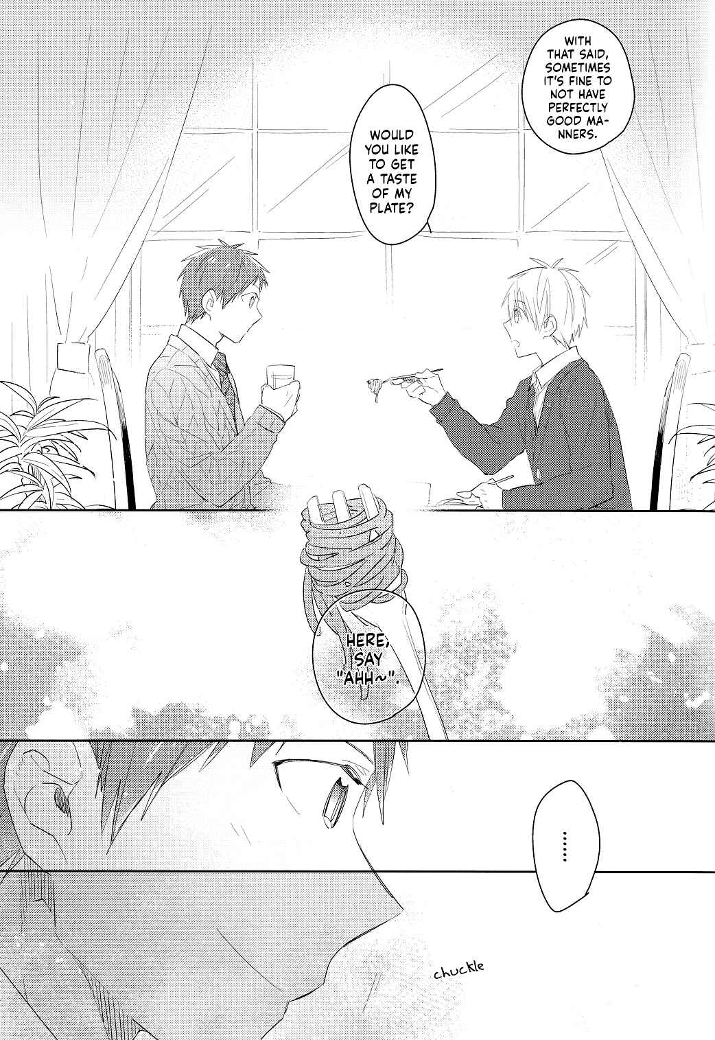Page 5 Chapter Unknown_9206 Kuroko no Basket - Itadakimasu. & Gochisousama. (Doujinshi)