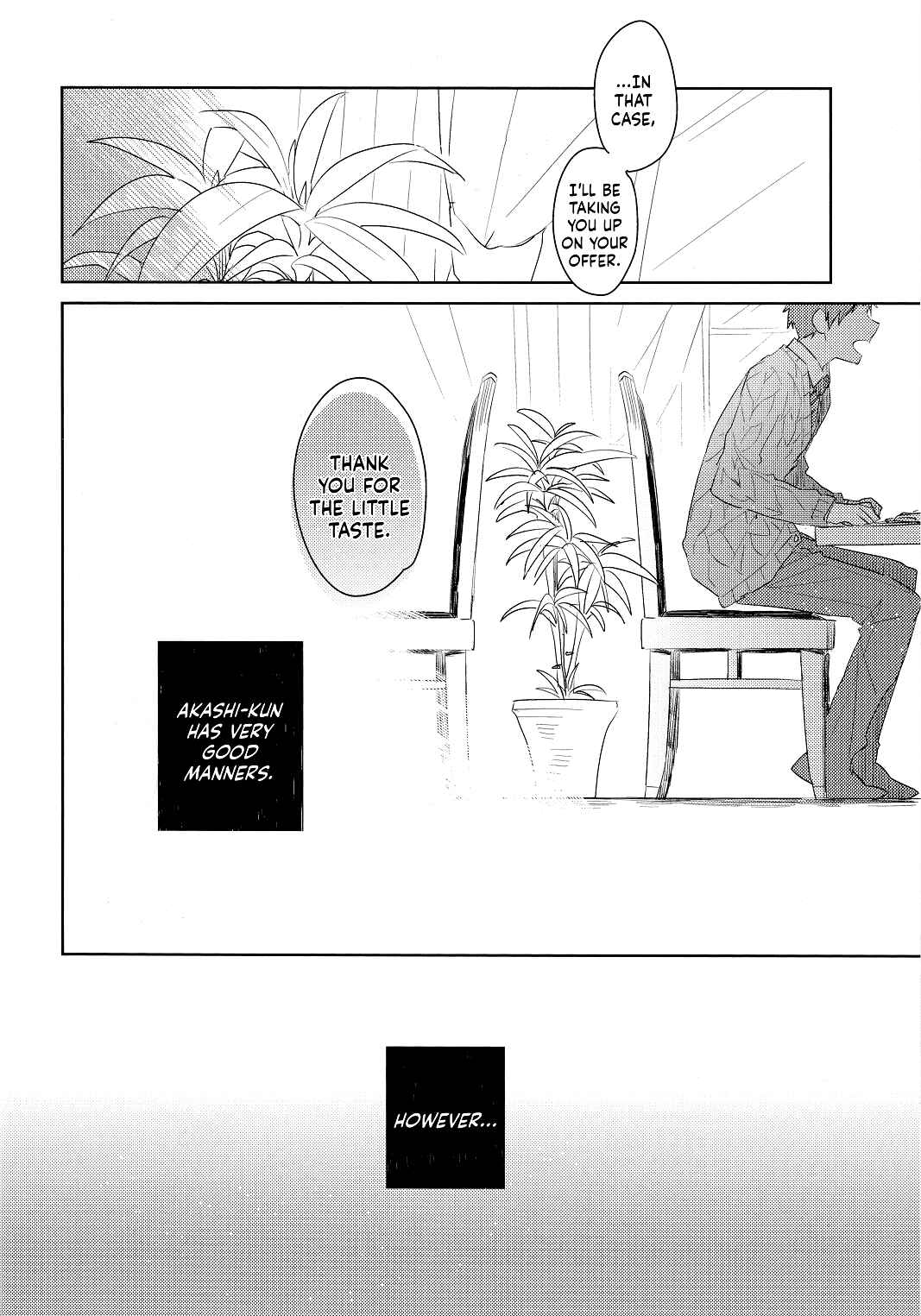 Page 6 Chapter Unknown_9206 Kuroko no Basket - Itadakimasu. & Gochisousama. (Doujinshi)