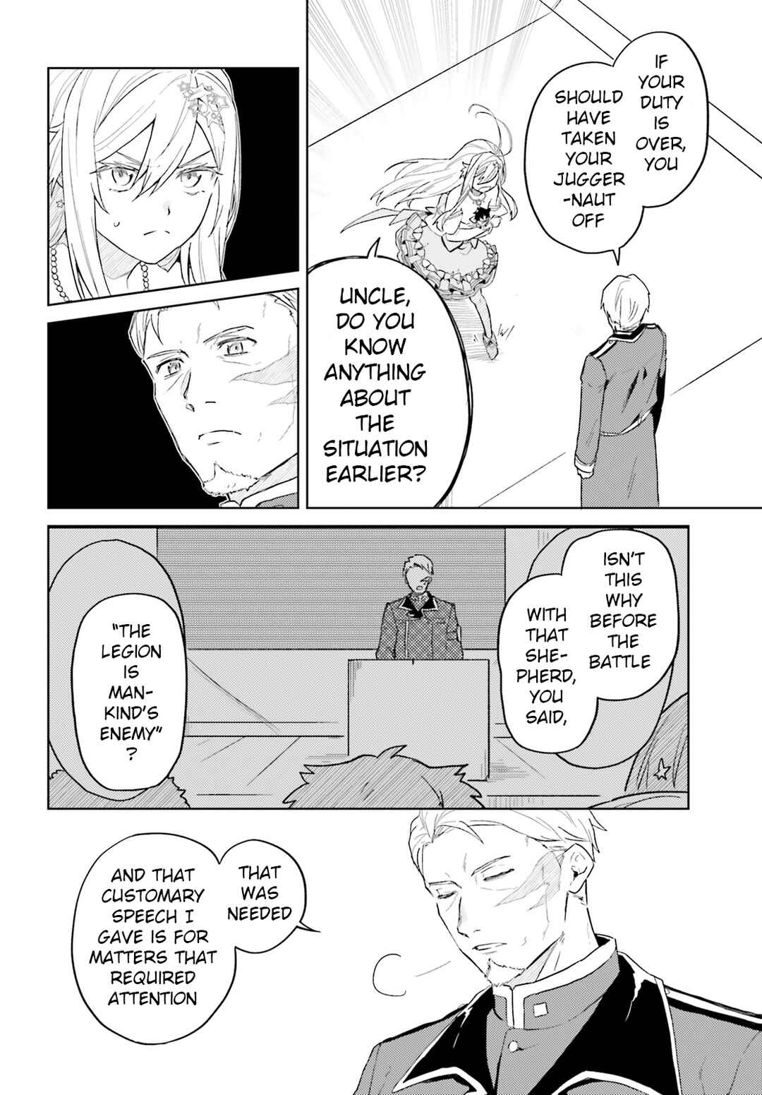 Page 14 Chapter 4 86 -Eighty Six- Mahou Shoujo Regina ☆ Lena ~Tatakae! Ginga Koukou Senkan San Magnolia~