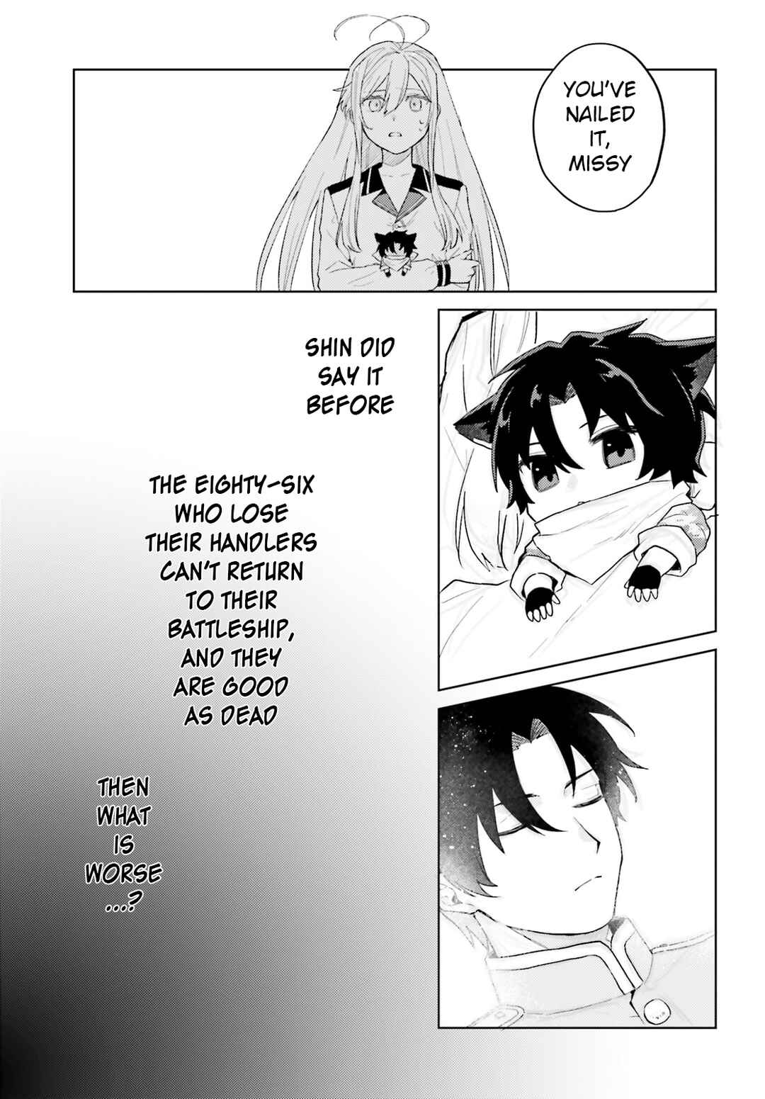 Page 25 Chapter 4 86 -Eighty Six- Mahou Shoujo Regina ☆ Lena ~Tatakae! Ginga Koukou Senkan San Magnolia~